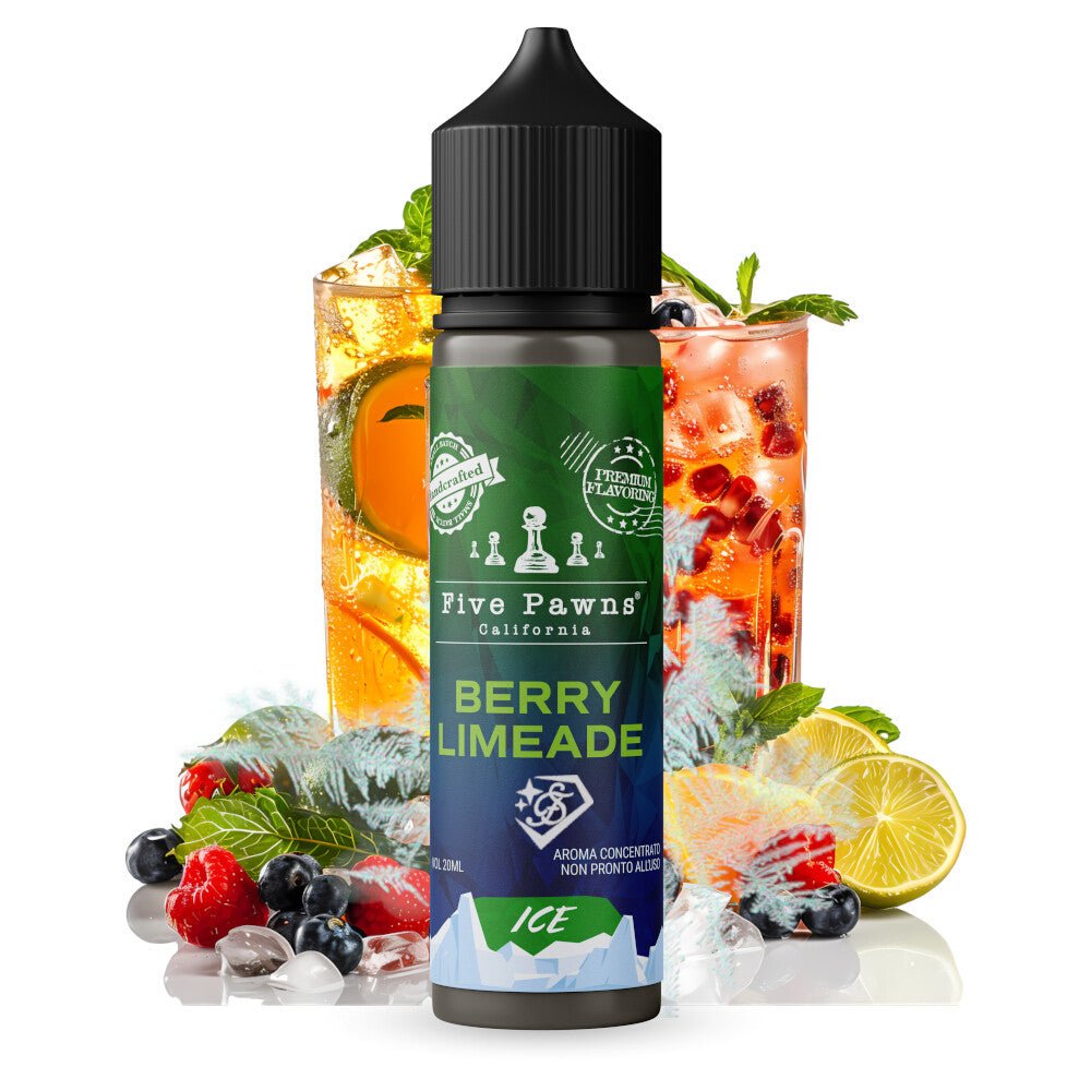 FRUIT ICE - Berry Limeade ICE 60ML - VAPES MEXICO FIVE PAWNS