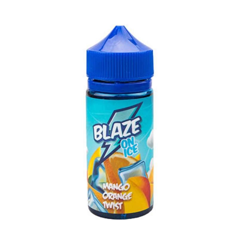 BLAZE ON ICE 100ML - Mango Orange Twist - VAPES MEXICO BLAZE ON ICE