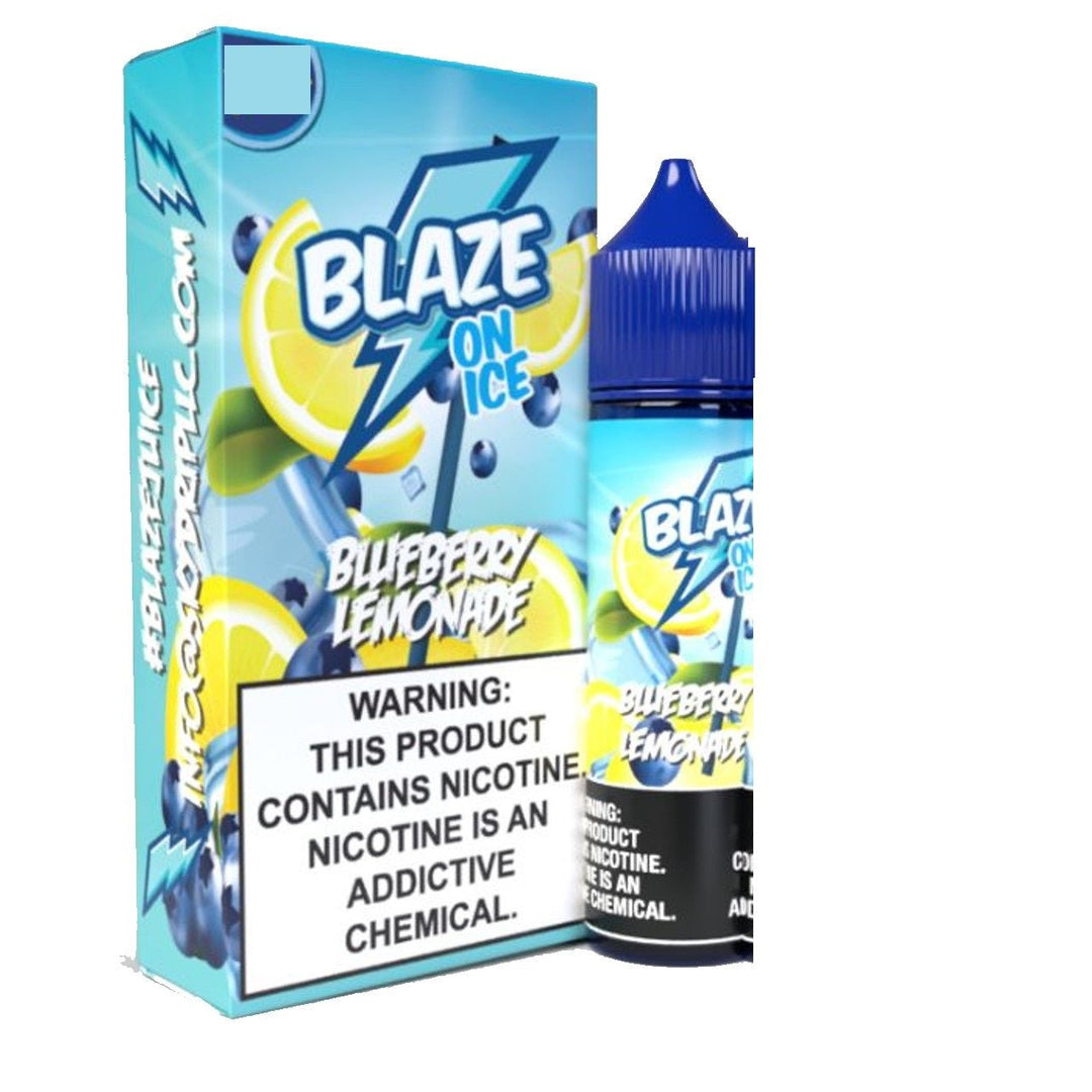 BLAZE ON ICE 60ML - Blueberry Lemonade - VAPES MEXICO BLAZE ON ICE