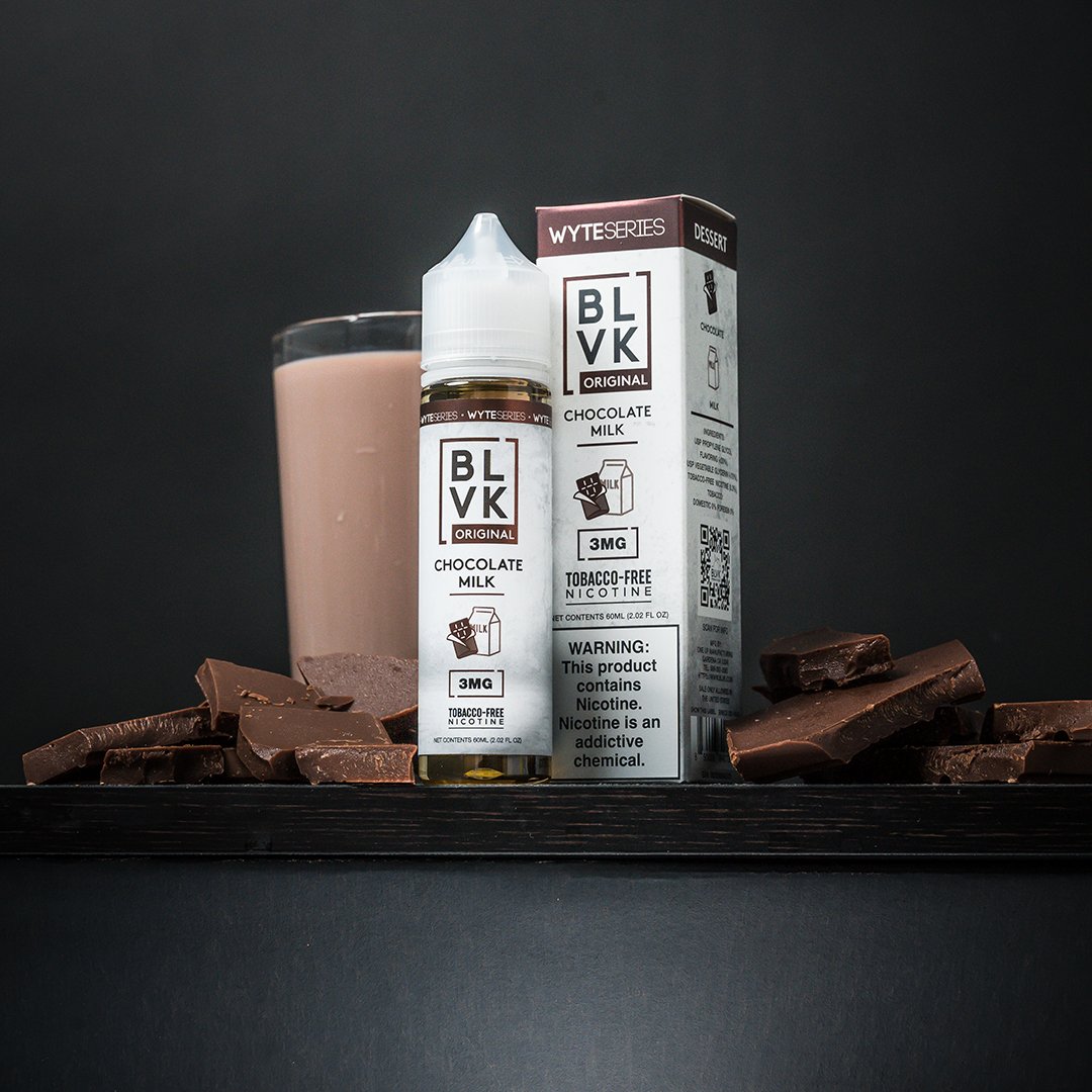 BLVK Línea Postres - Chocolate Milk 60ml - VAPES MEXICO BLVK