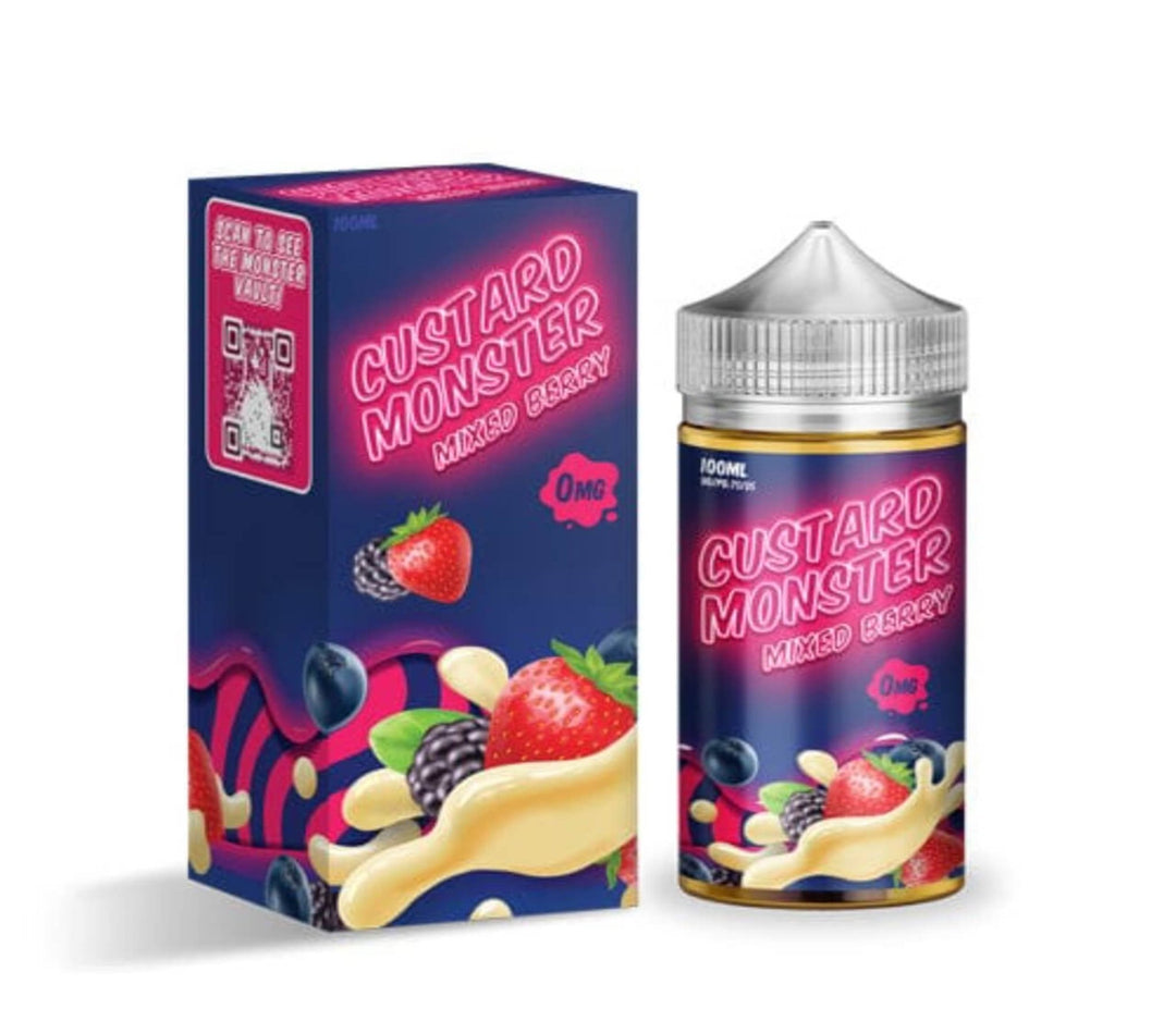 CUSTARD MONSTER - Mixed Berry - VAPES MEXICO MONSTER LABS