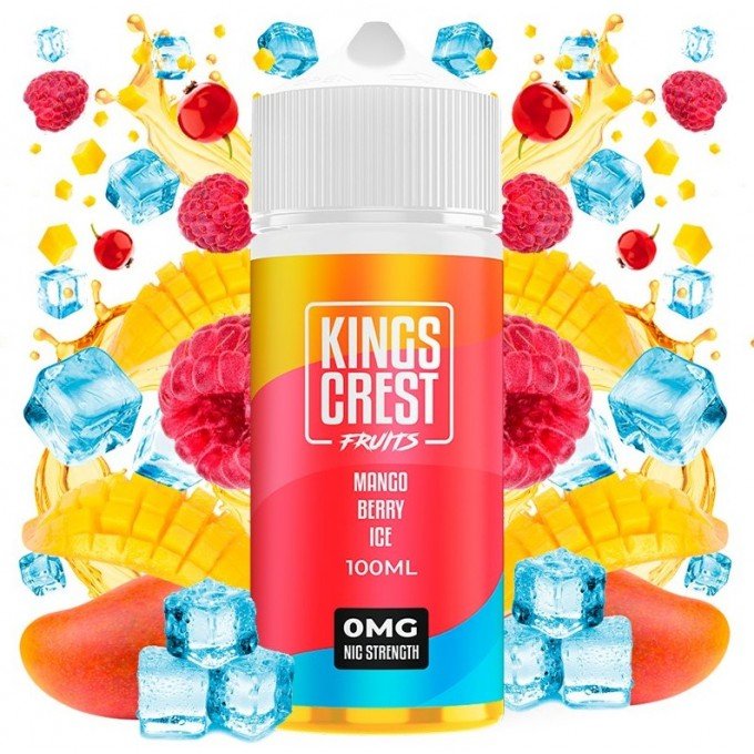 KINGS CREST FRUITS 120ML - Mango Berry Ice - VAPES MEXICO KINGS CREST