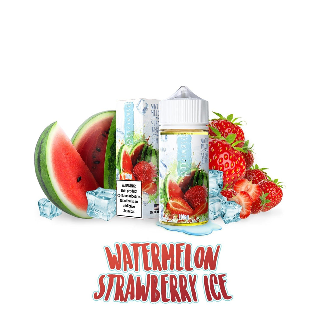 SKWEZED 100ML - Watermelon strawberry ice - VAPES MEXICO SKWEZED