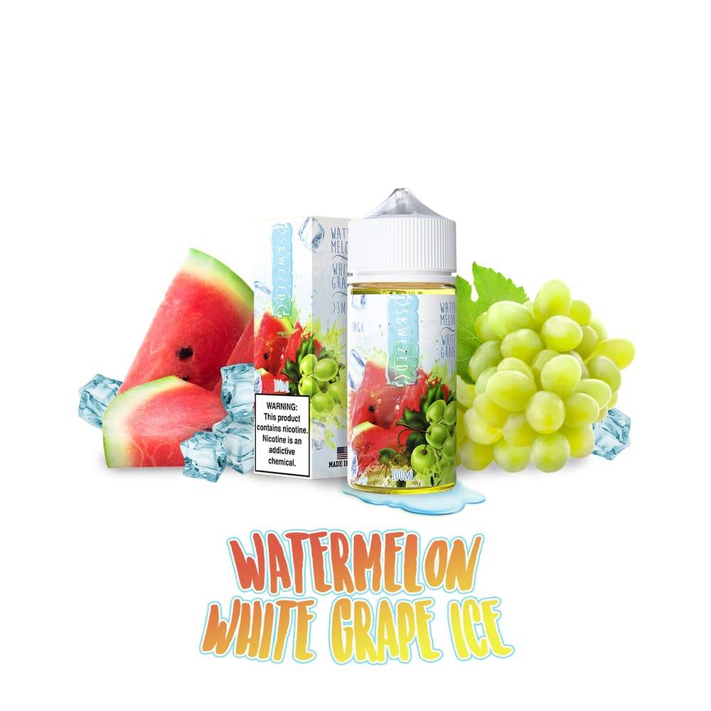 SKWEZED 100ML - Watermelon white grape ice - VAPES MEXICO SKWEZED