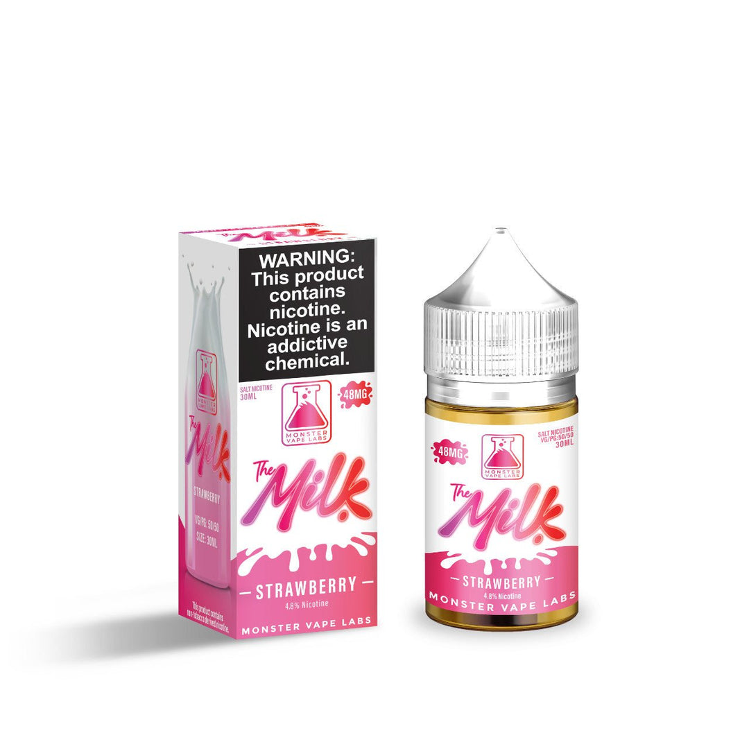 THE MILK SALT - Strawberry - VAPES MEXICO MONSTER LABS